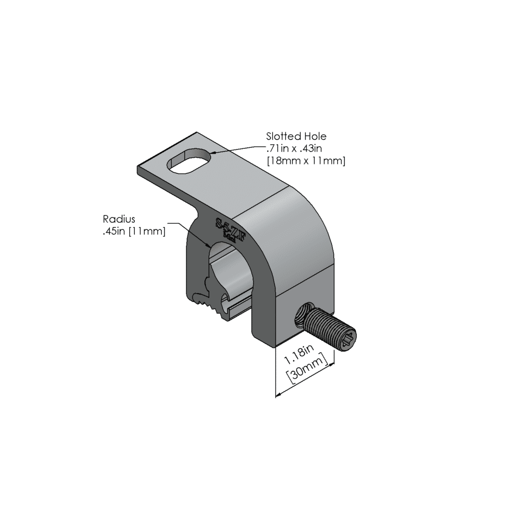 ZF metal roof clamp mini